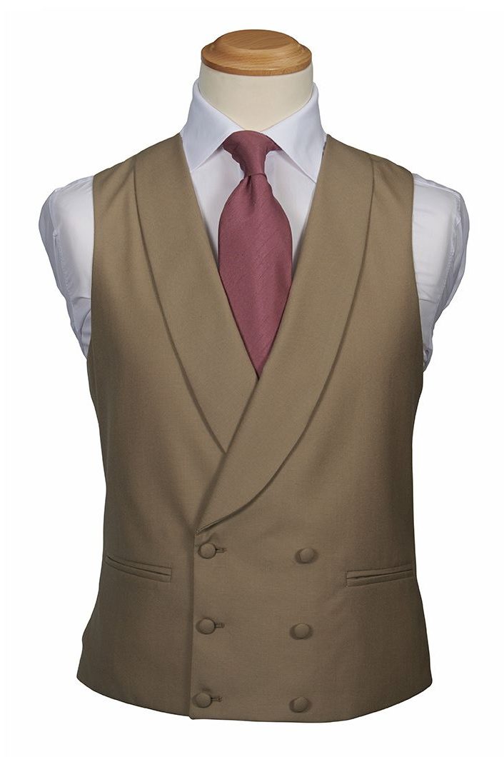 Double Breasted Waistcoat 3 Styles Hire