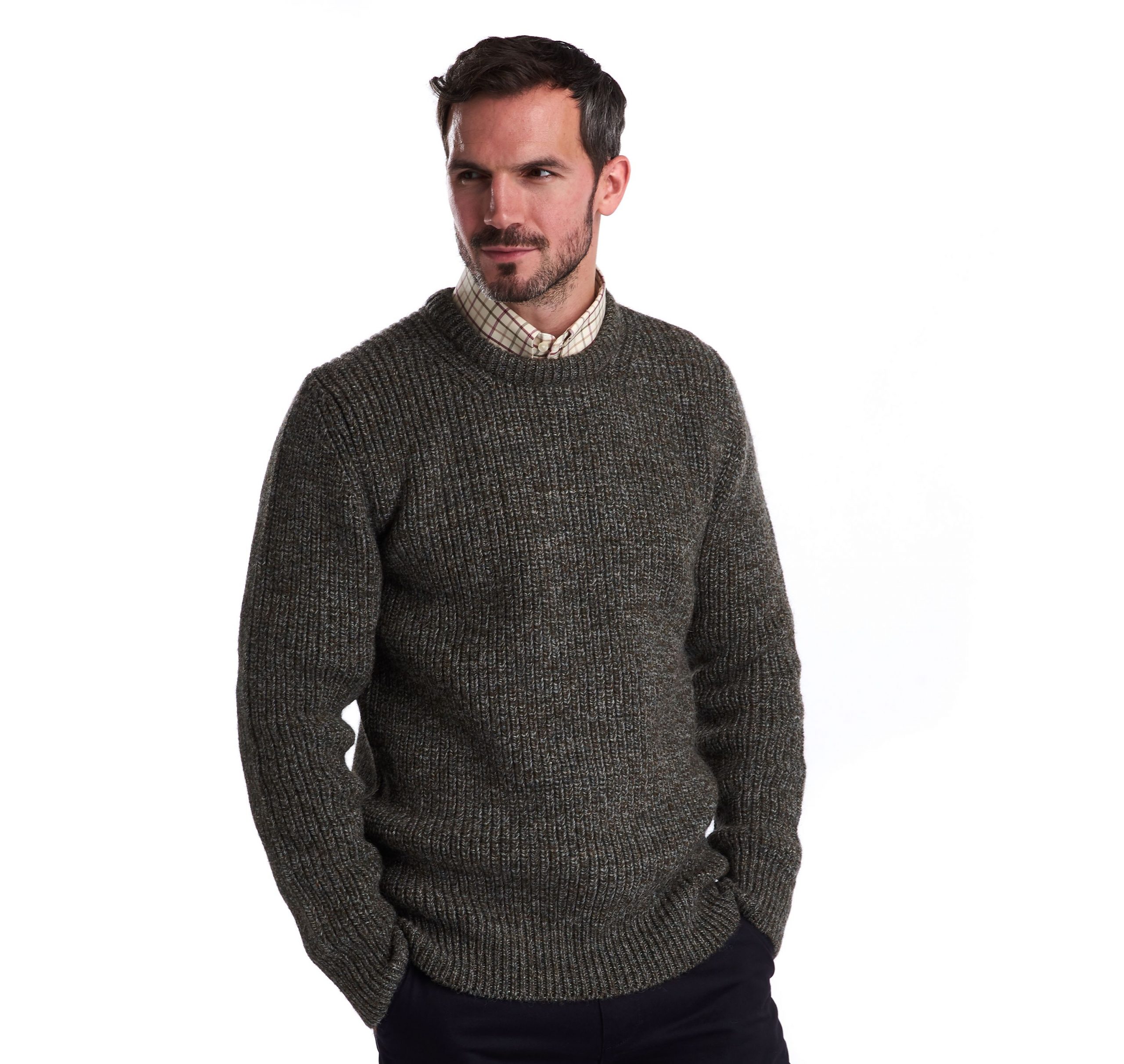 Barbour New-Tyne Crew Sweater - 2 Colours | Walters of Oxford