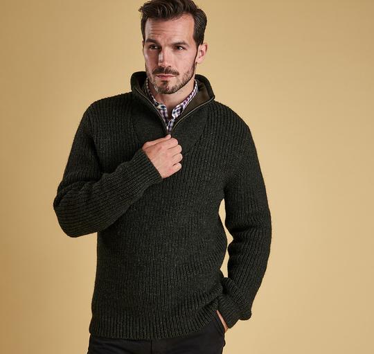 Barbour New Tyne Half-Zip Sweater | Walters of Oxford