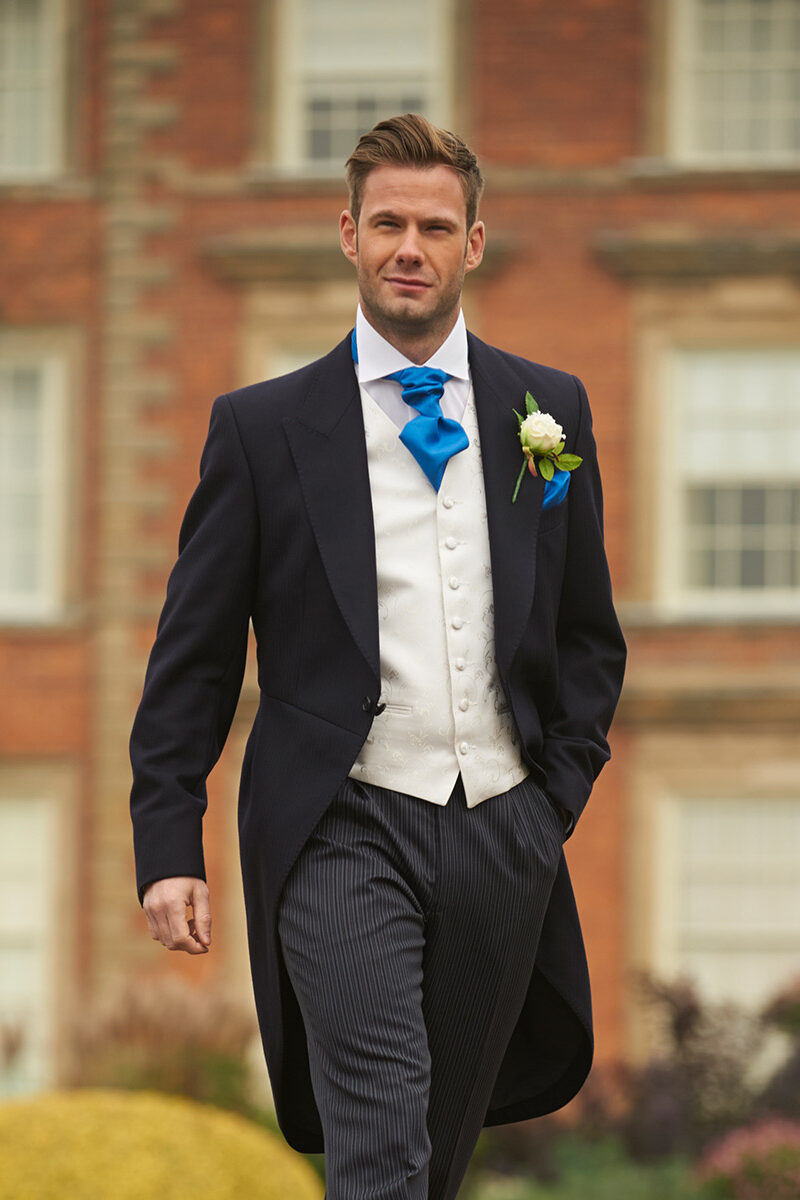 Hire Class NI  Tailored Wedding and Formal Style  J76 Blue Mix n Match  Suit